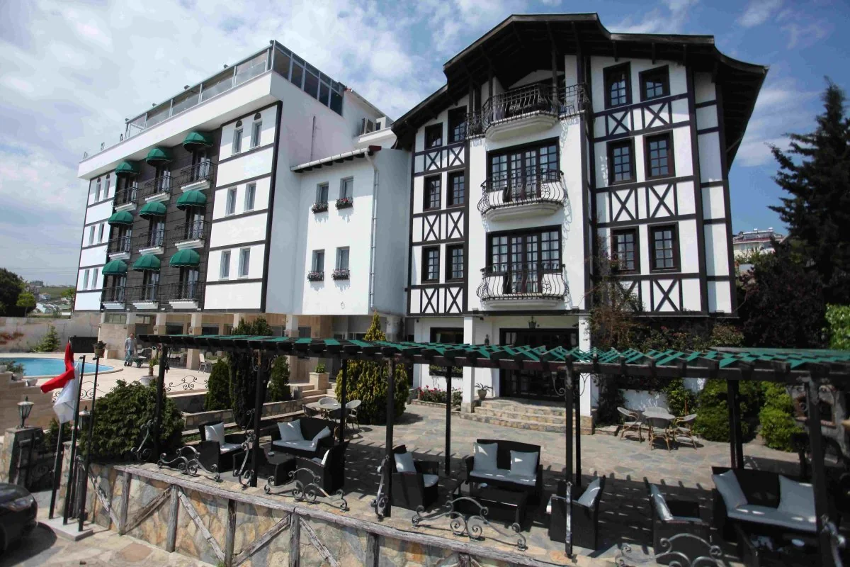 Zinos Otel tesis görünümü